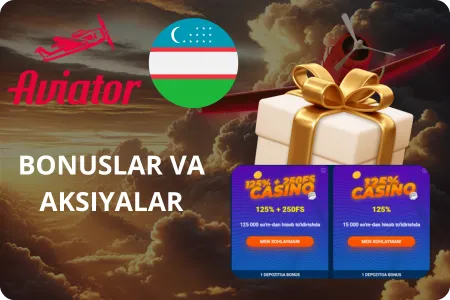 Aviator Nima - Bonuslar